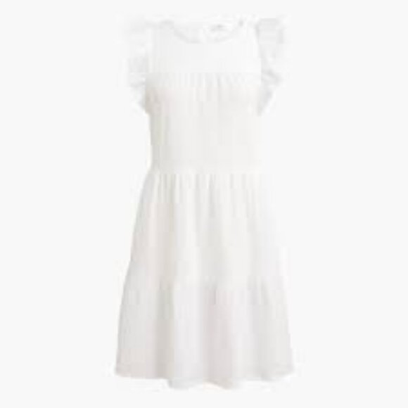 J. Crew Factory Dresses & Skirts - NWOT J. Crew Women's White Mini Gauze Dress